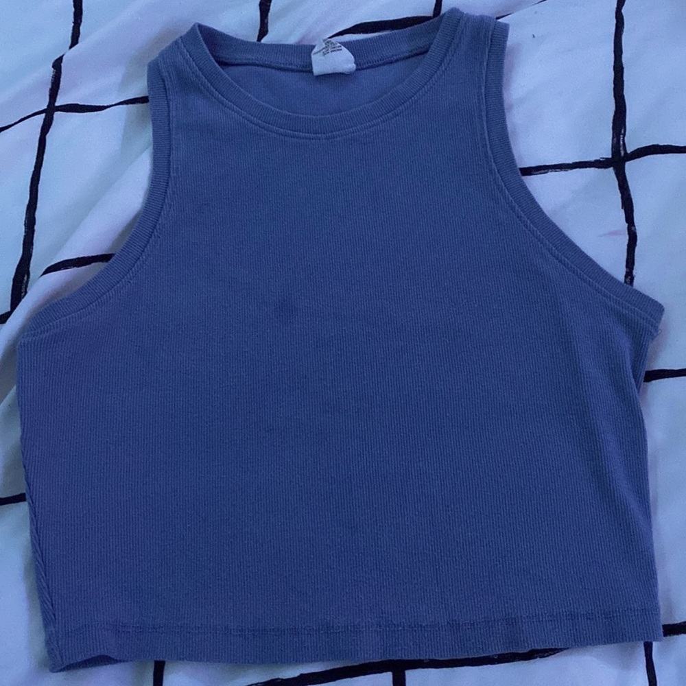 Ribbed tank top